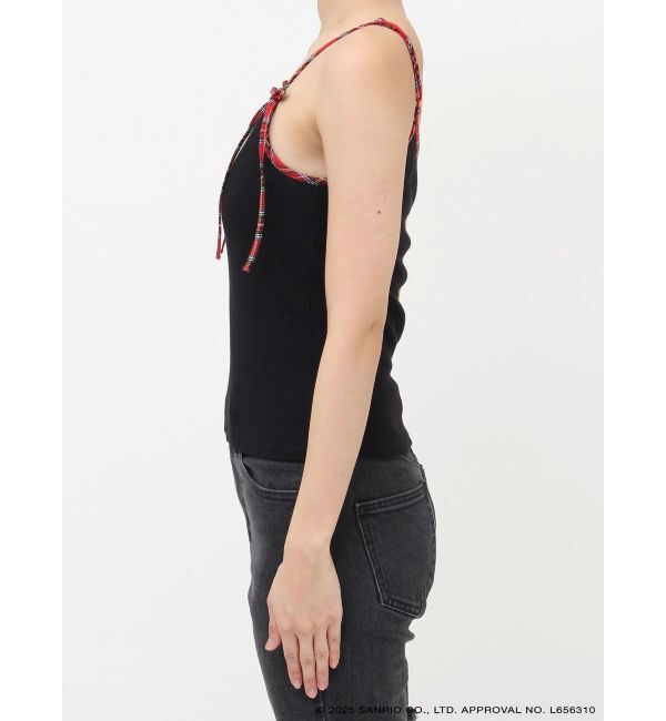 jouetie「【メロクロコラボ】KUROMIリボンキャミ」|キャミソール|