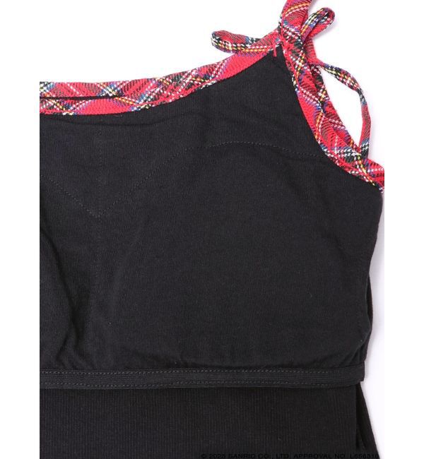 jouetie「【メロクロコラボ】KUROMIリボンキャミ」|キャミソール|