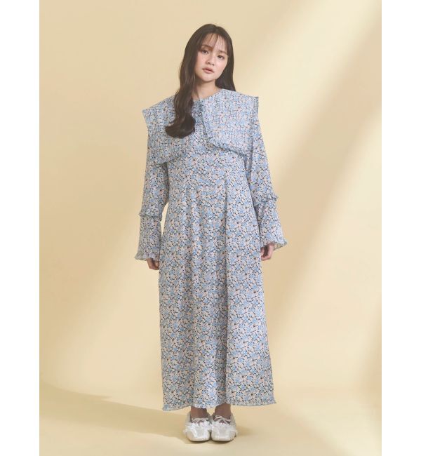 merry jenny「BIGフラワーワンピース」|ワンピース|