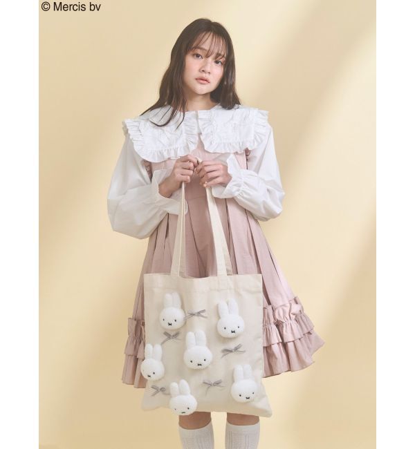 merry jenny「リボンもこもこmiffyトート」|トートバッグ|