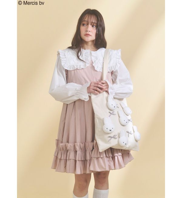 merry jenny「リボンもこもこmiffyトート」|トートバッグ|