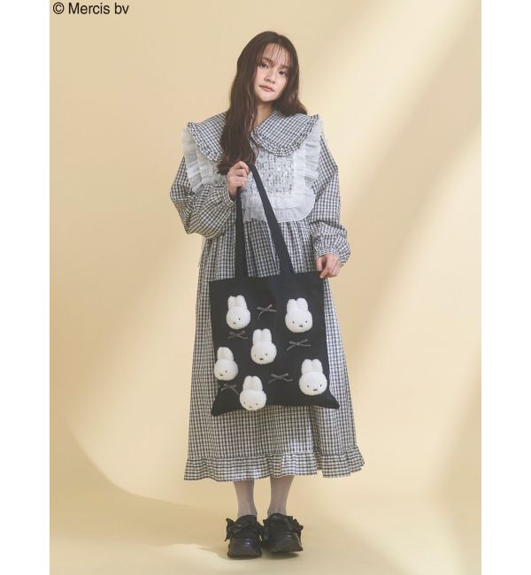 merry jenny「リボンもこもこmiffyトート」|トートバッグ|