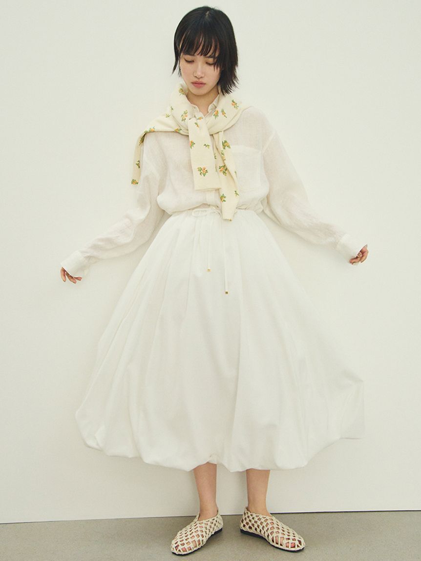 Mila Owen「バルーンシャツワンピース」|ワンピース|