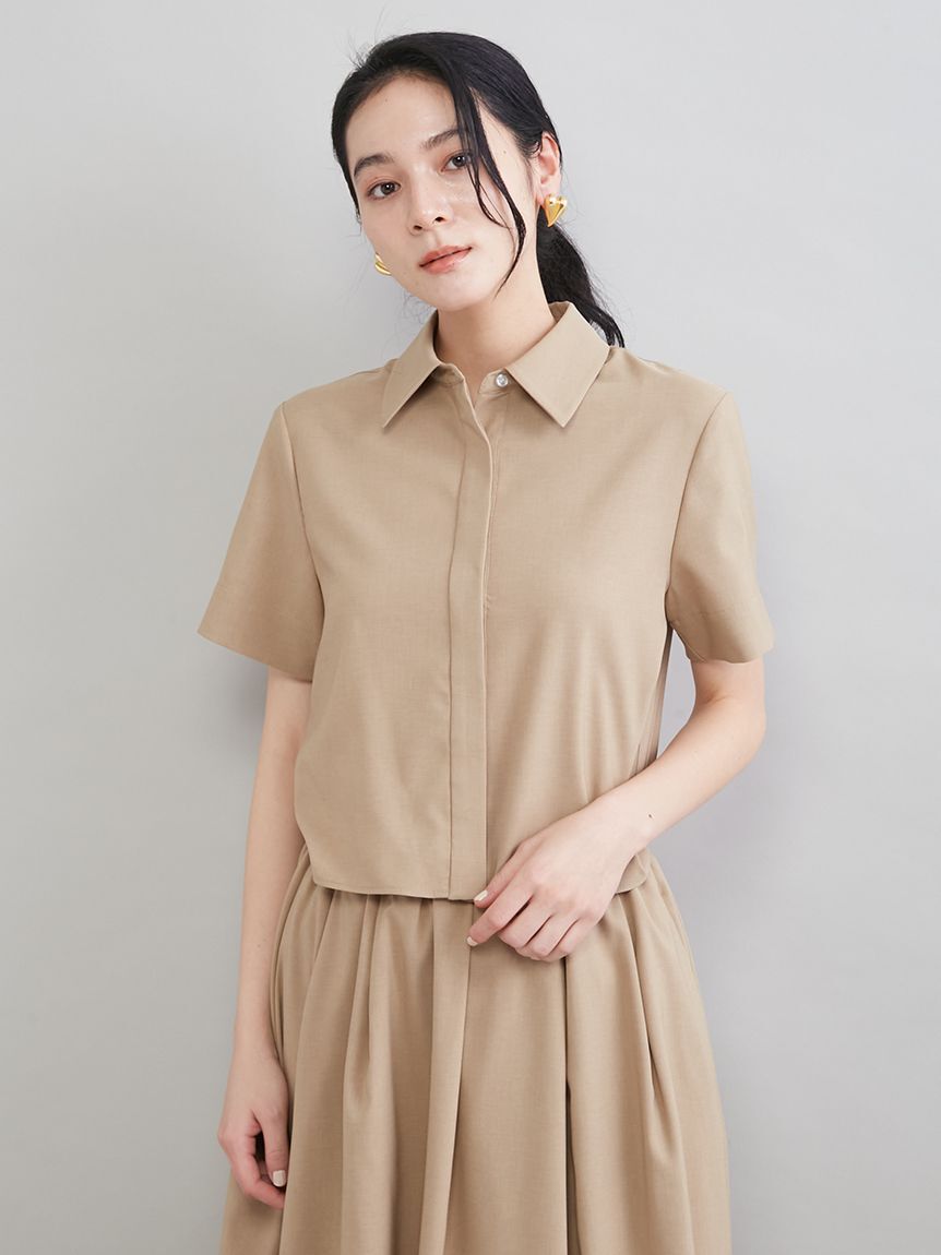 Mila Owen「バルーンシャツワンピース」|ワンピース|