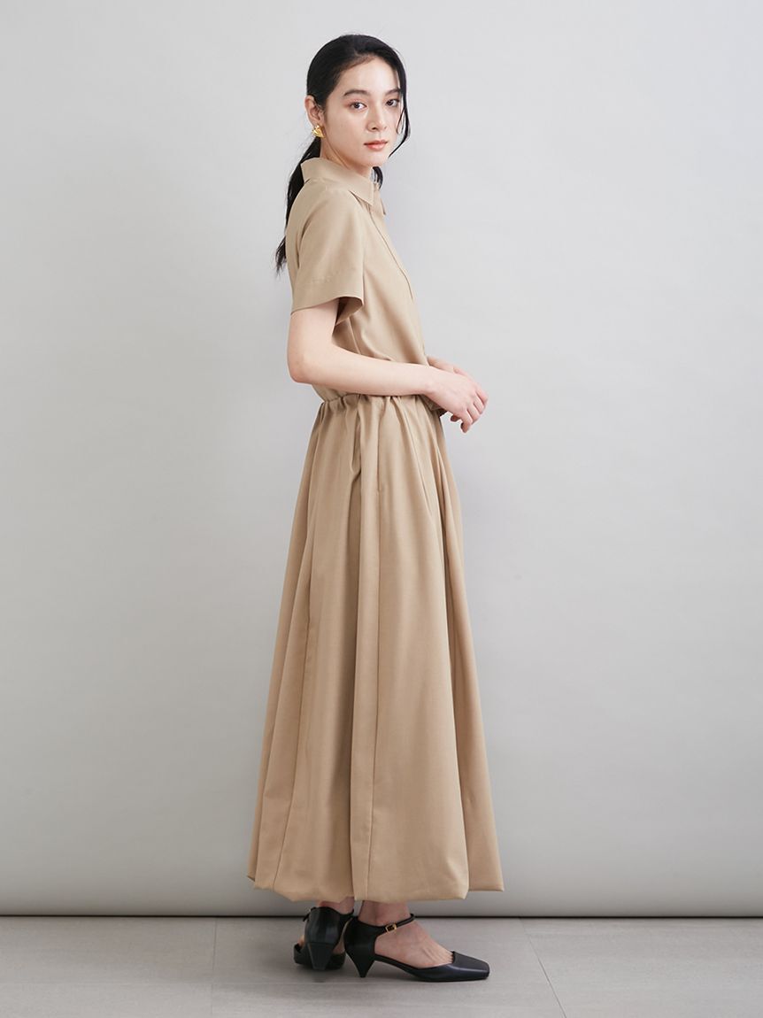 Mila Owen「バルーンシャツワンピース」|ワンピース|