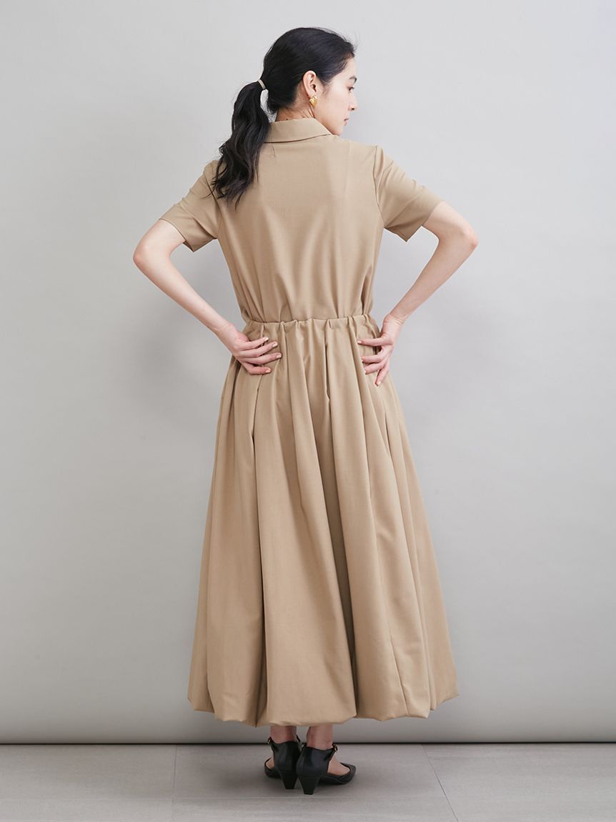 Mila Owen「バルーンシャツワンピース」|ワンピース|