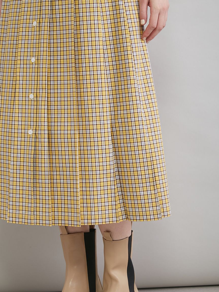 Mila Owen「プリーツシャツワンピース」|ワンピース|