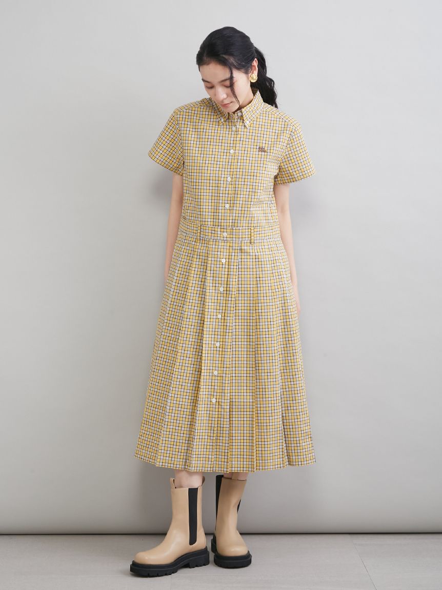 Mila Owen「プリーツシャツワンピース」|ワンピース|