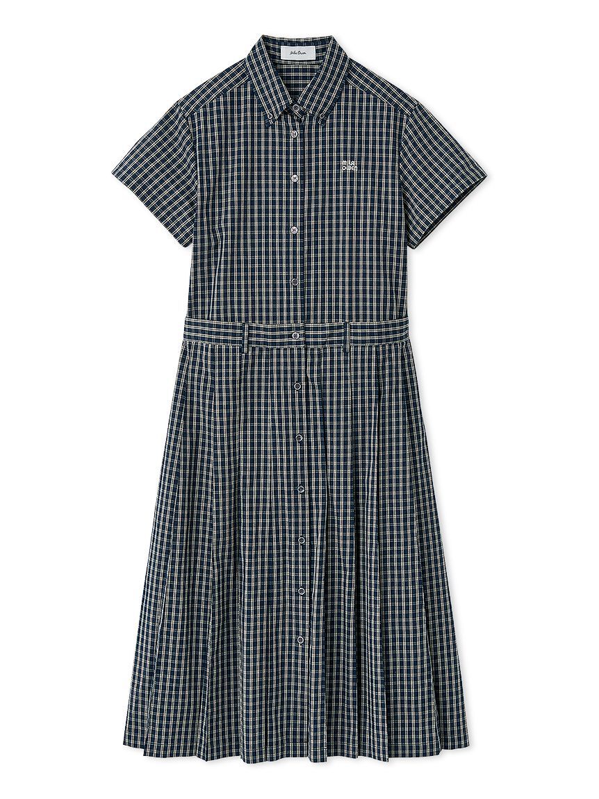 Mila Owen「プリーツシャツワンピース」|ワンピース|