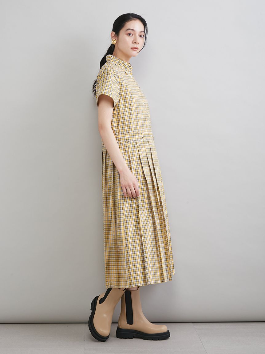 Mila Owen「プリーツシャツワンピース」|ワンピース|