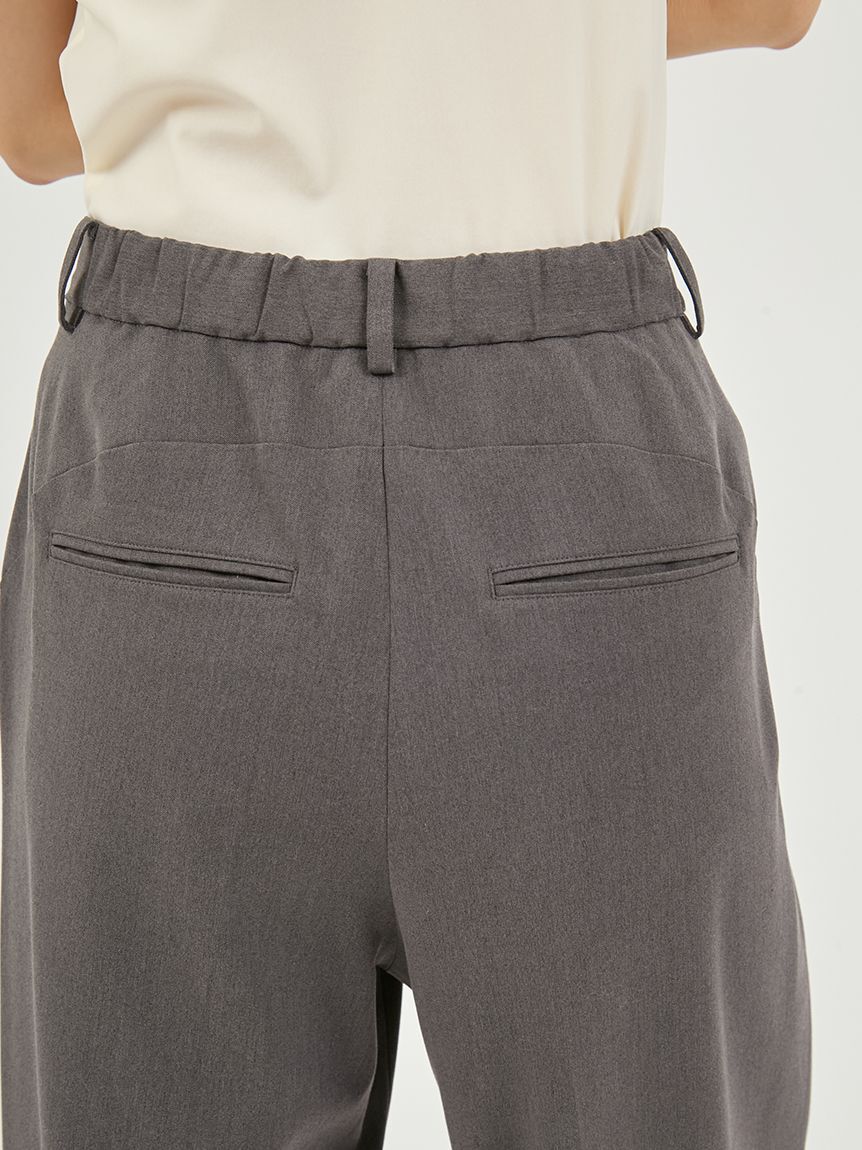 emmi atelier「【セットアップ対応】ワイドレッグタックパンツ」|チノ|