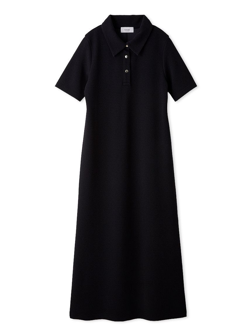 emmi atelier「ジョーゼットポロカットワンピース/UVカット」|ワンピース|