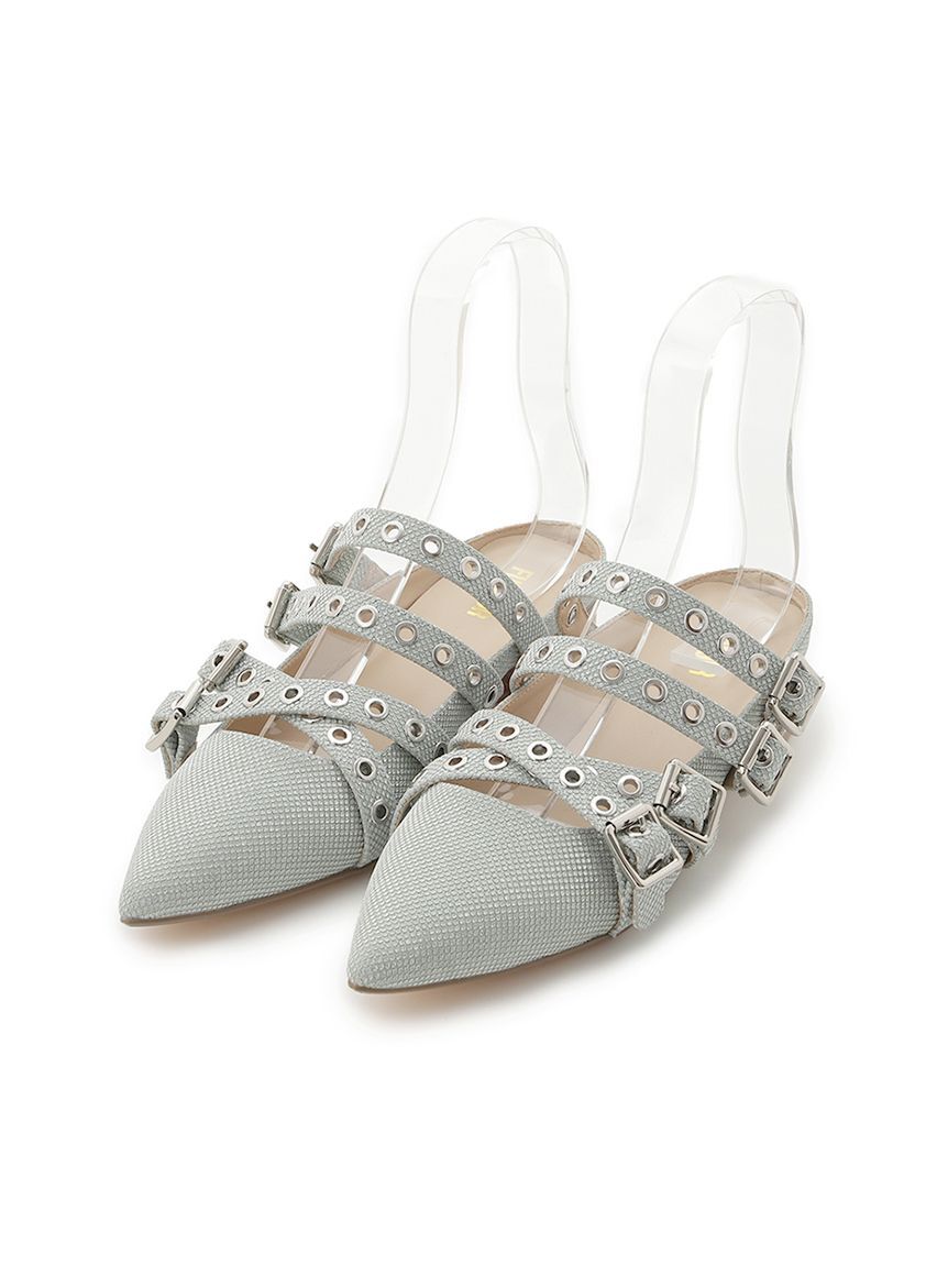 FURFUR「クロスストラップアイレットシューズ」|サンダル|