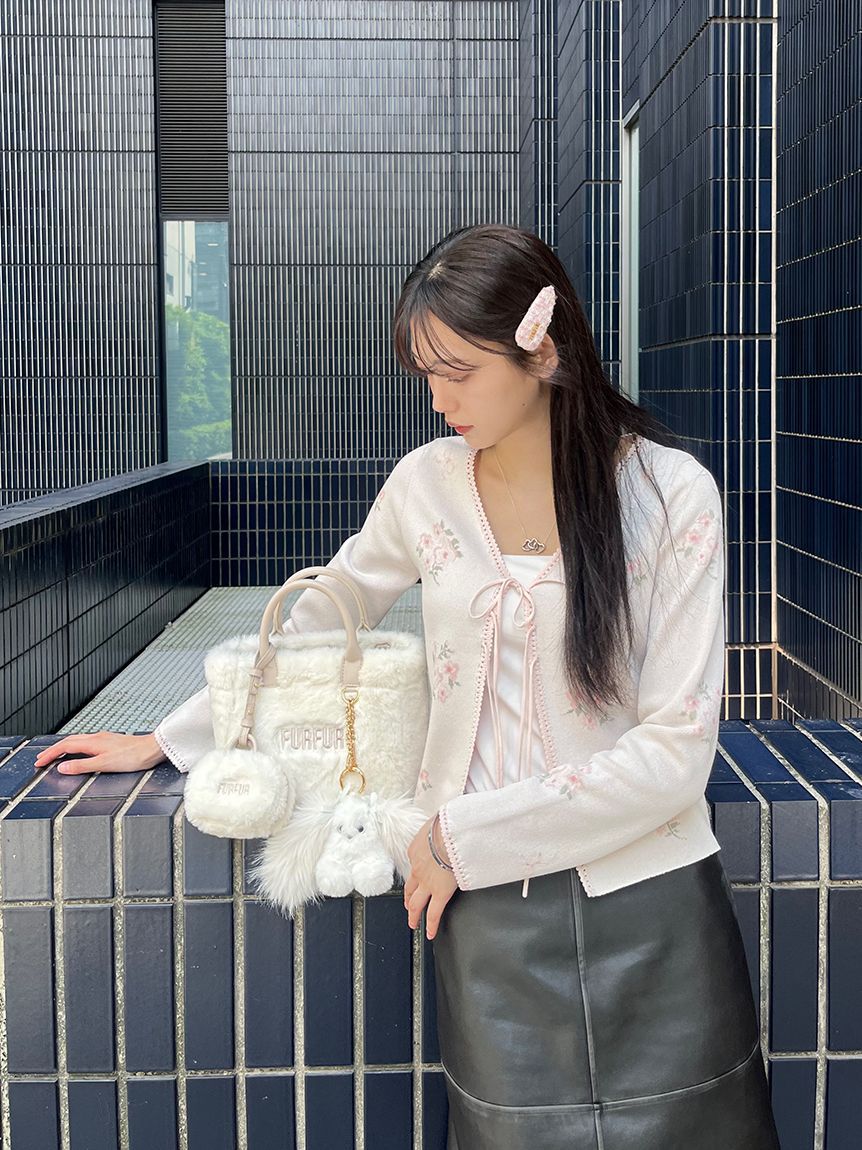 FURFUR「【限定カラー】エコファートートミニチャーム」|キーケース|