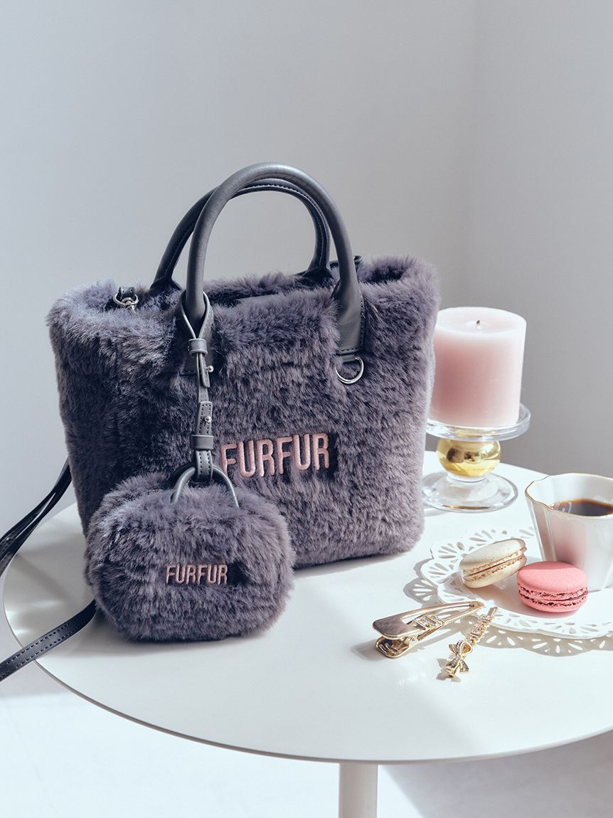 FURFUR「【限定カラー】エコファートートミニチャーム」|キーケース|