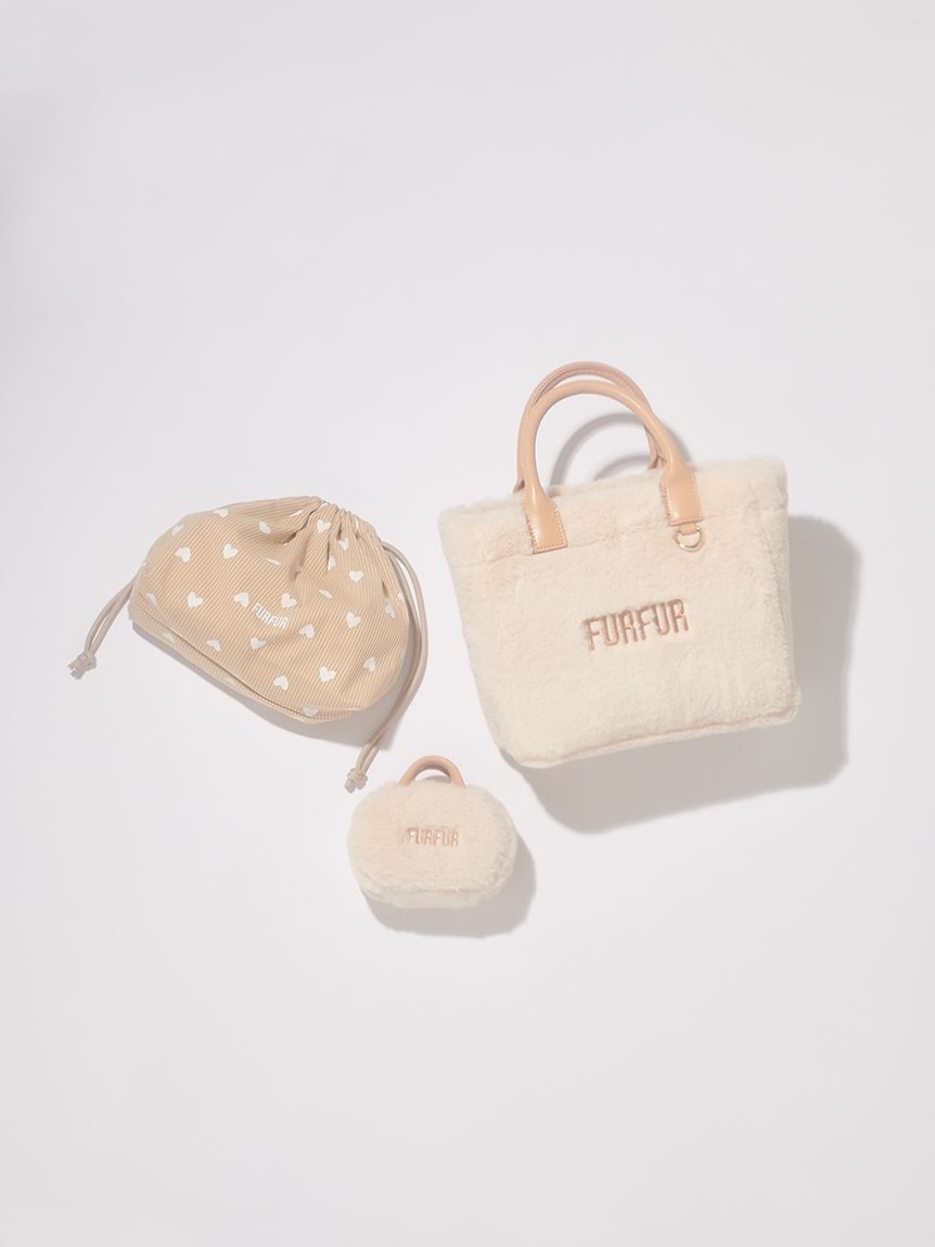 FURFUR「【限定カラー】エコファートートミニチャーム」|キーケース|