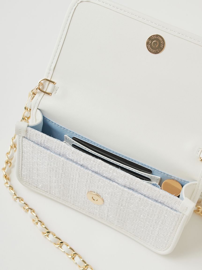 FURFUR「【限定カラー】ツイードロゴフォンホルダー」|ショルダー・メッセンジャー|