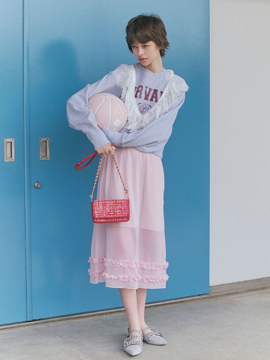 FURFUR「【限定カラー】ツイードロゴフォンホルダー」|ショルダー・メッセンジャー|