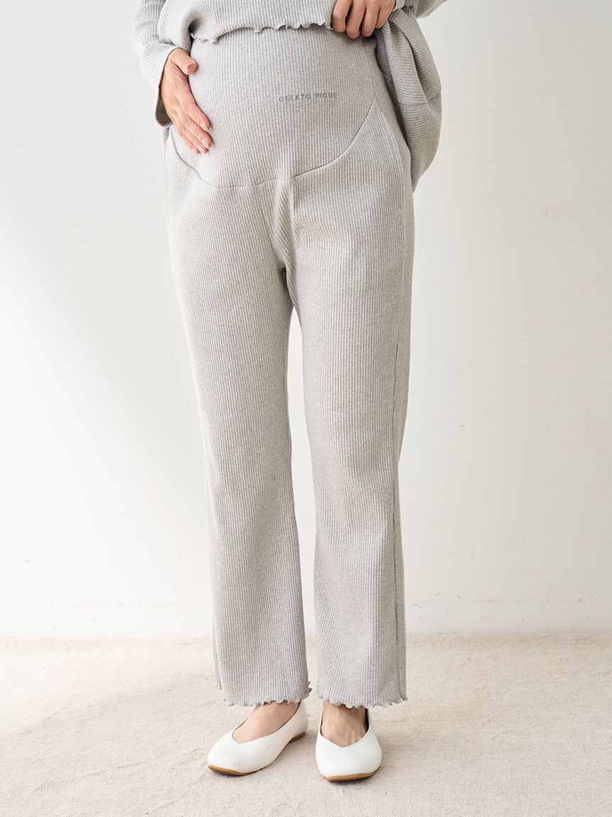 GELATO PIQUE KIDS & BABY「マタニティリブロングパンツ」|マタニティ・ママグッズ|