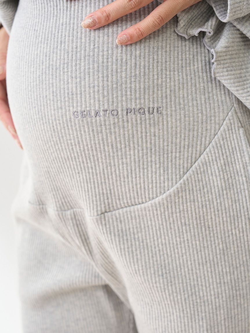 GELATO PIQUE KIDS & BABY「マタニティリブロングパンツ」|マタニティ・ママグッズ|