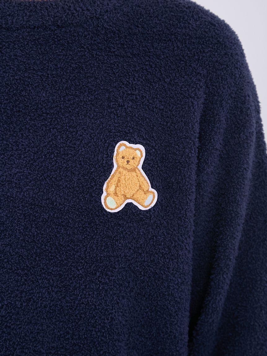 GELATO PIQUE HOMME「【ONLINE限定】【HOMME】ベビモコベアプルオーバー＆ロングパンツセット」|ルームウェア|