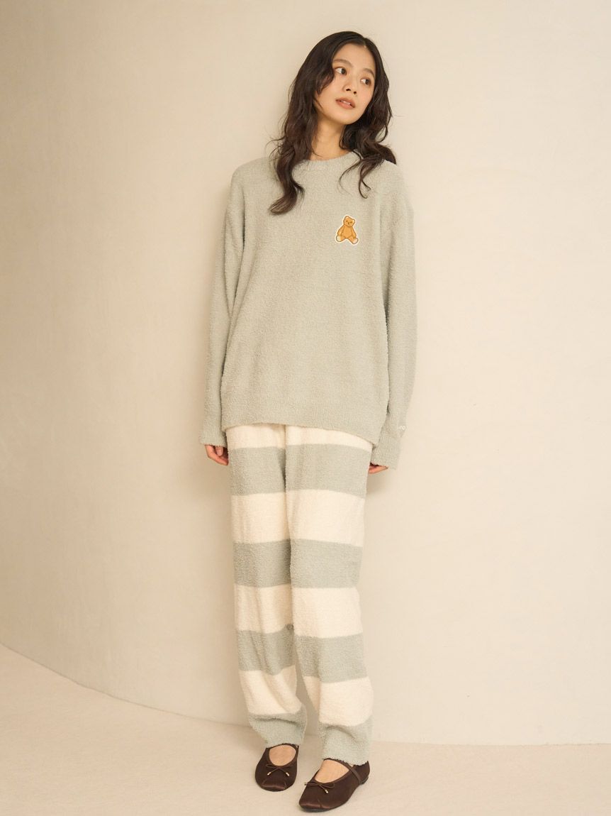 GELATO PIQUE HOMME「【ONLINE限定】【HOMME】ベビモコベアプルオーバー＆ロングパンツセット」|ルームウェア|