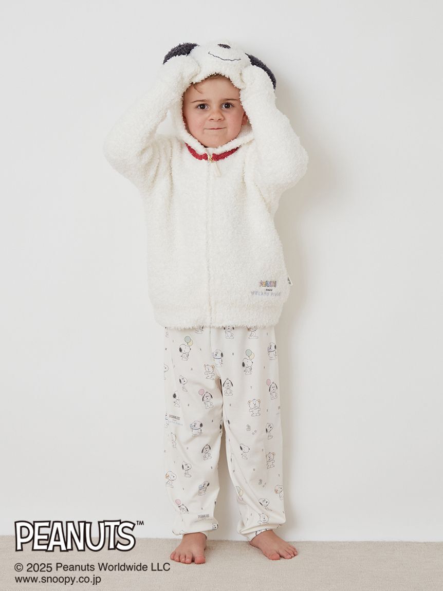 GELATO PIQUE KIDS & BABY「【PEANUTS PUPPIES】【KIDS】総柄ロングパンツ」|ルームウェア|