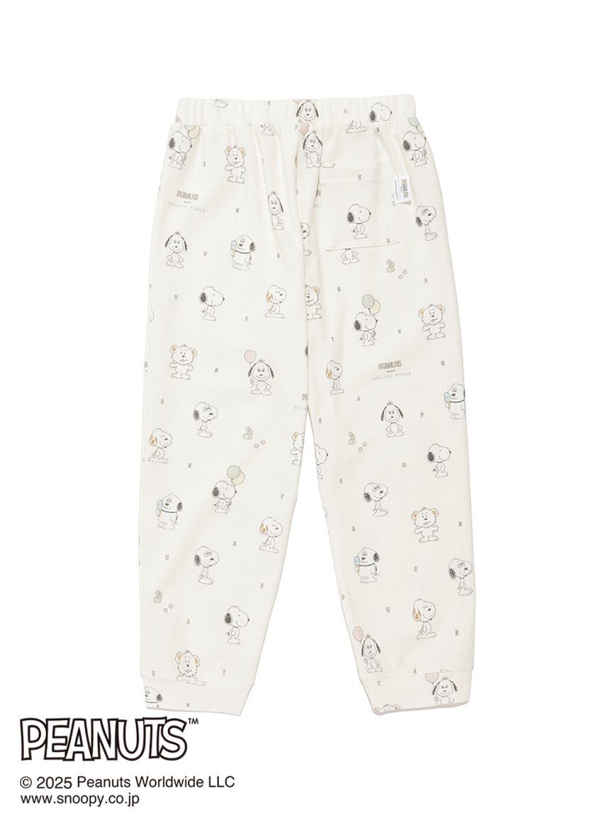 GELATO PIQUE KIDS & BABY「【PEANUTS PUPPIES】【KIDS】総柄ロングパンツ」|ルームウェア|