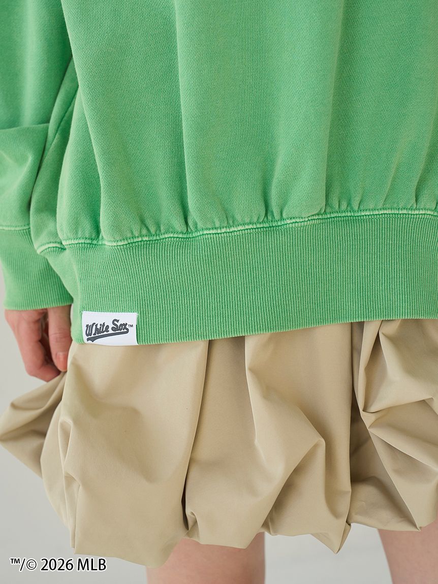 SNIDEL「【MLB】Sustainableハーフジップスウェット」|スウェット・ジャージ|