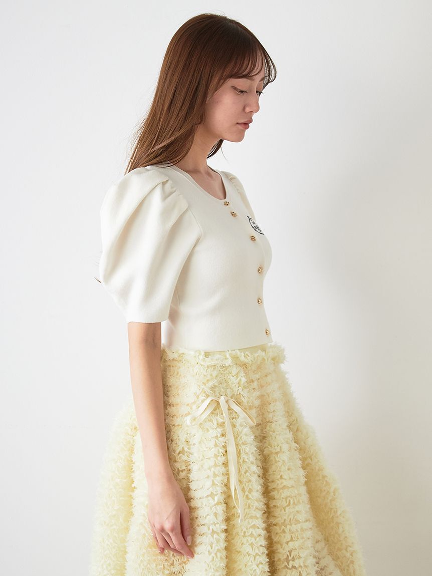 SNIDEL「【Chacott】コラボニットカーディガン」|カーディガン|