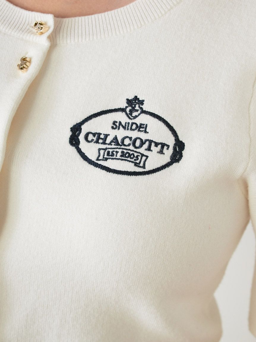SNIDEL「【Chacott】コラボニットカーディガン」|カーディガン|