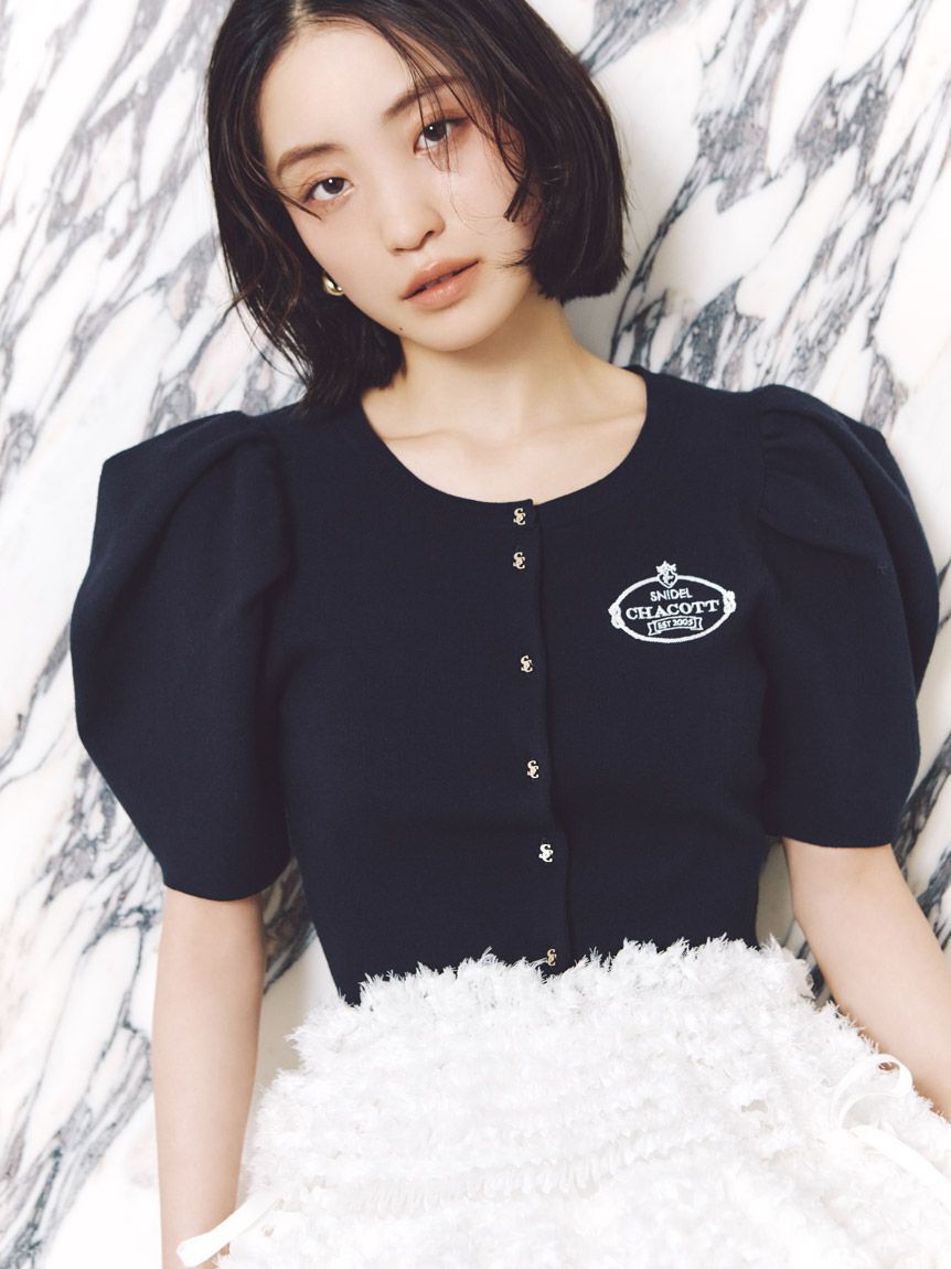 SNIDEL「【Chacott】コラボニットカーディガン」|カーディガン|