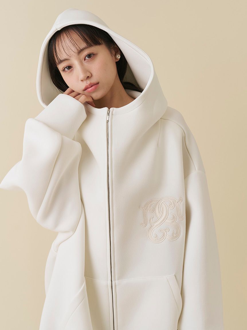 SNIDEL「ボリュームパーカーワンピース」|ワンピース|