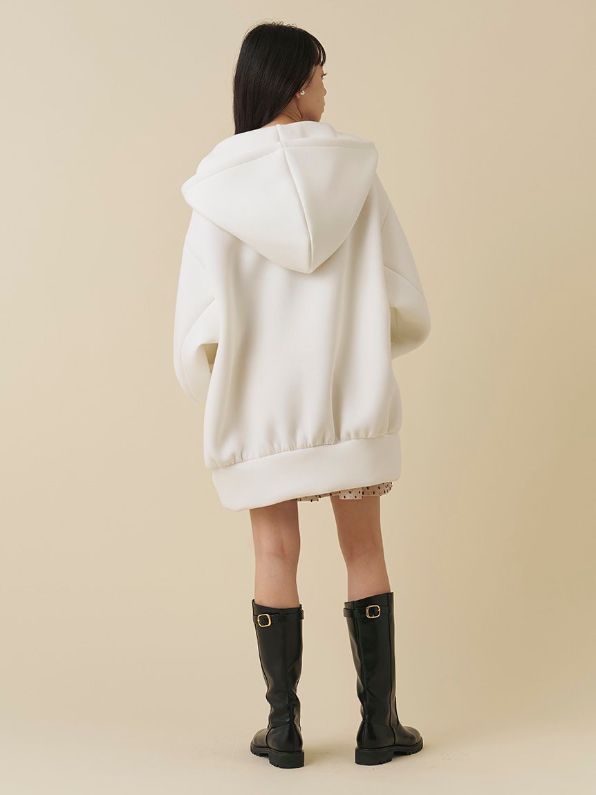 SNIDEL「ボリュームパーカーワンピース」|ワンピース|