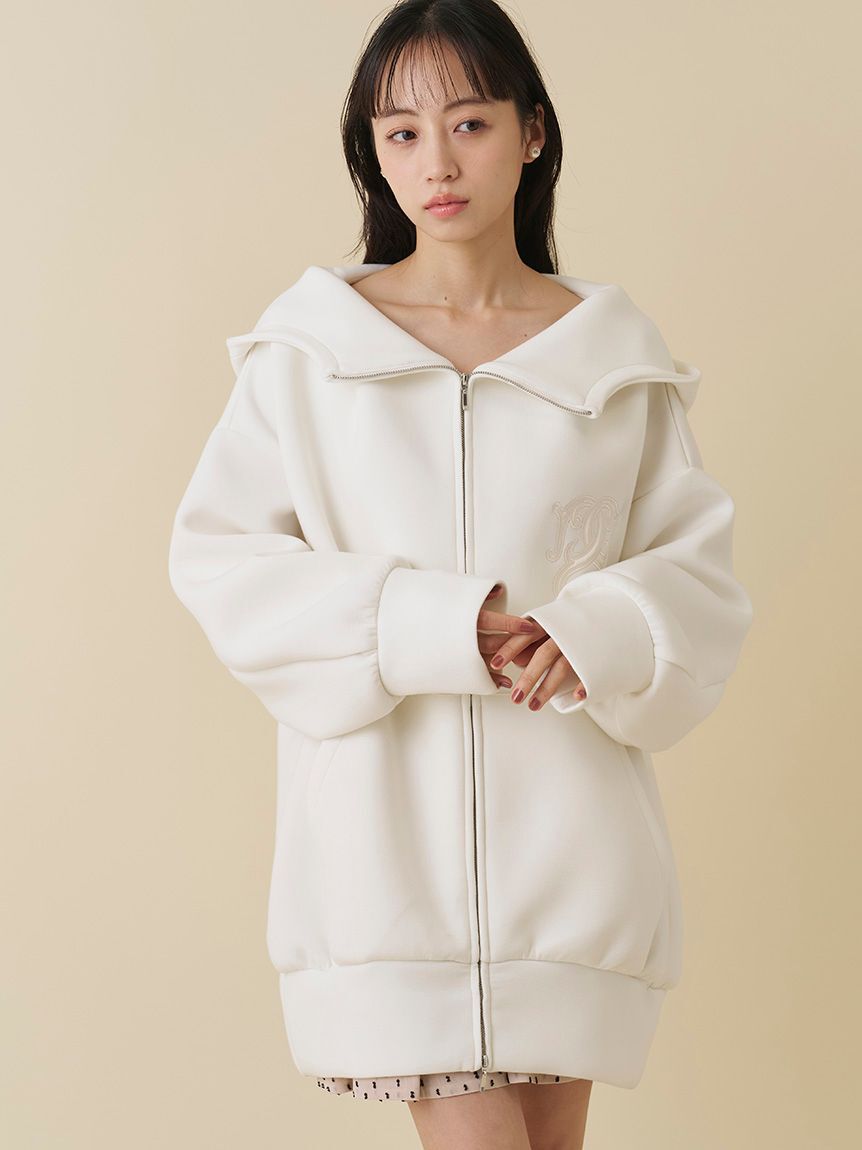 SNIDEL「ボリュームパーカーワンピース」|ワンピース|