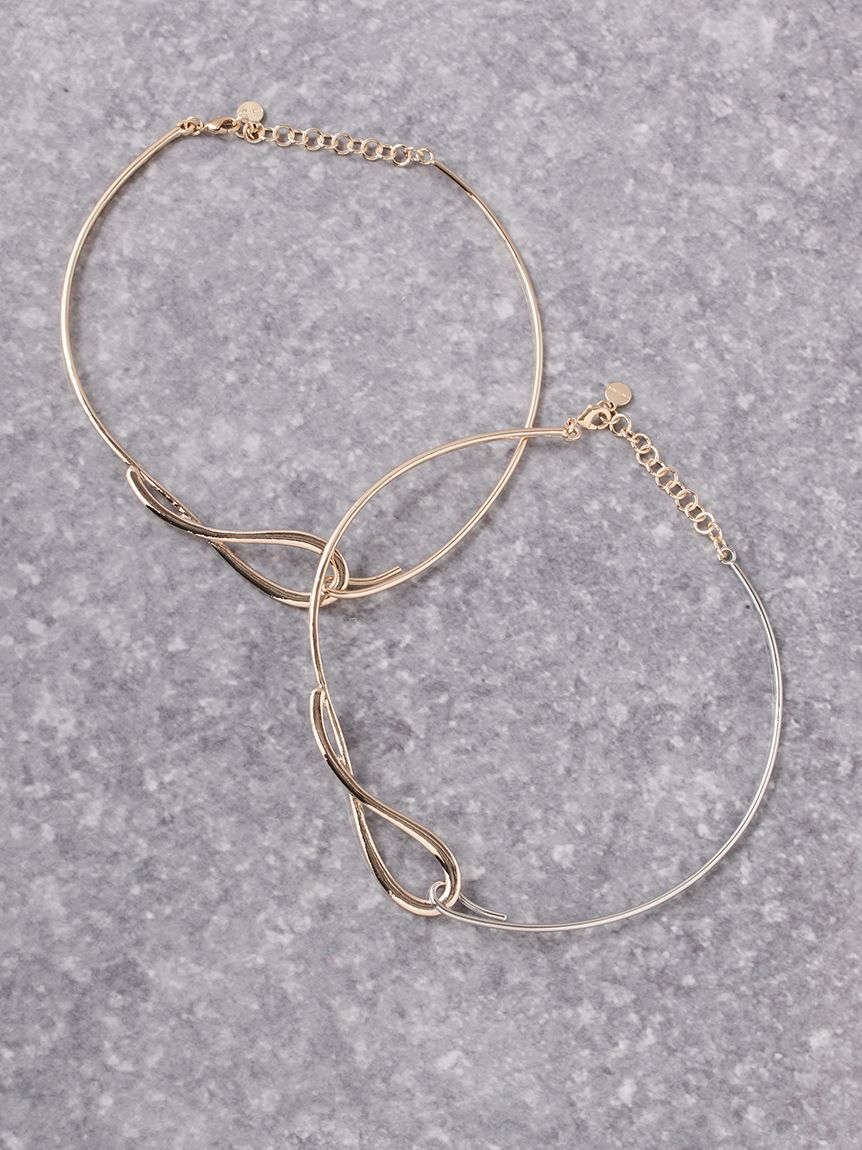 SNIDEL「コンビラインネックレス」|ネックレス|