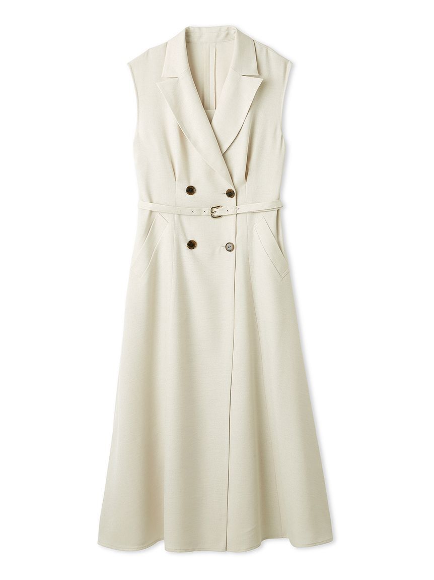 FRAY I.D「ダブルテーラードジレワンピース／防シワ」|ワンピース|