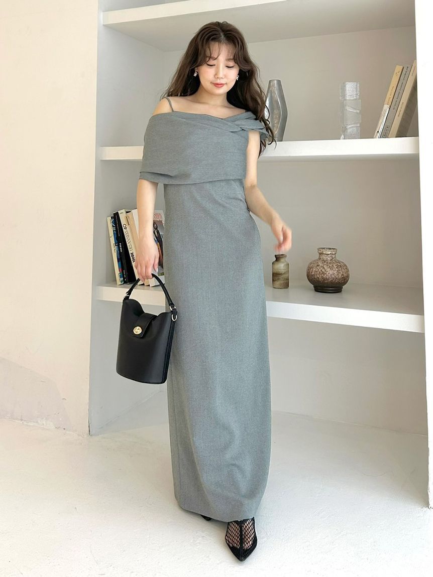 FRAY I.D「マルチウェイリボンキャミワンピース」|ワンピース|