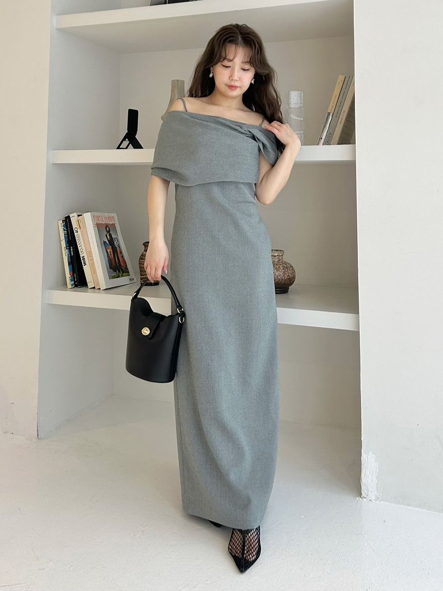 FRAY I.D「マルチウェイリボンキャミワンピース」|ワンピース|MIX