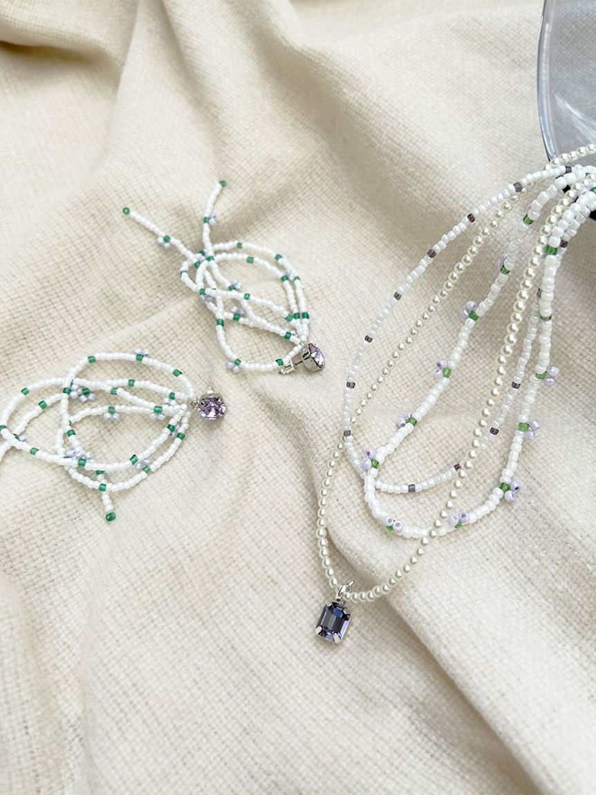 LILY BROWN「フルーツビーズピアス」|ピアス|