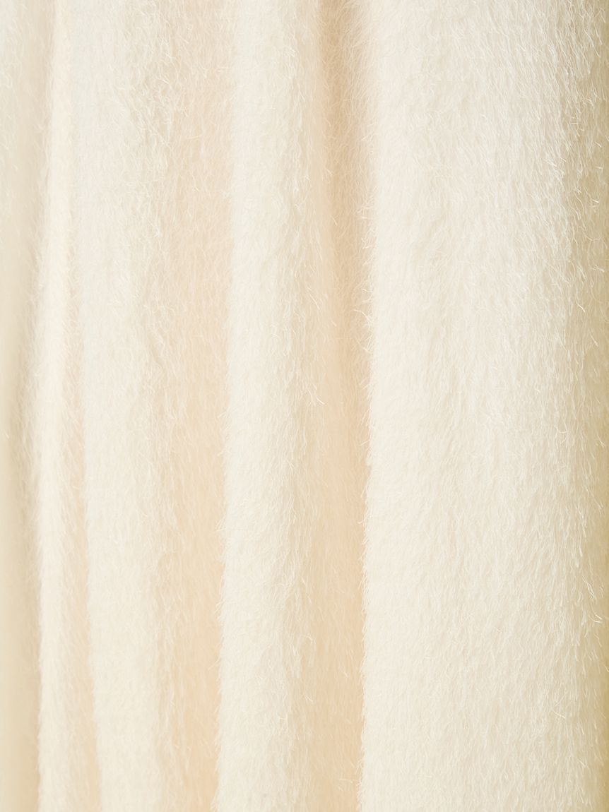 LILY BROWN「【WEB限定00サイズ】アメリカンスリーブフリンジジャガードワンピース」|ワンピース|