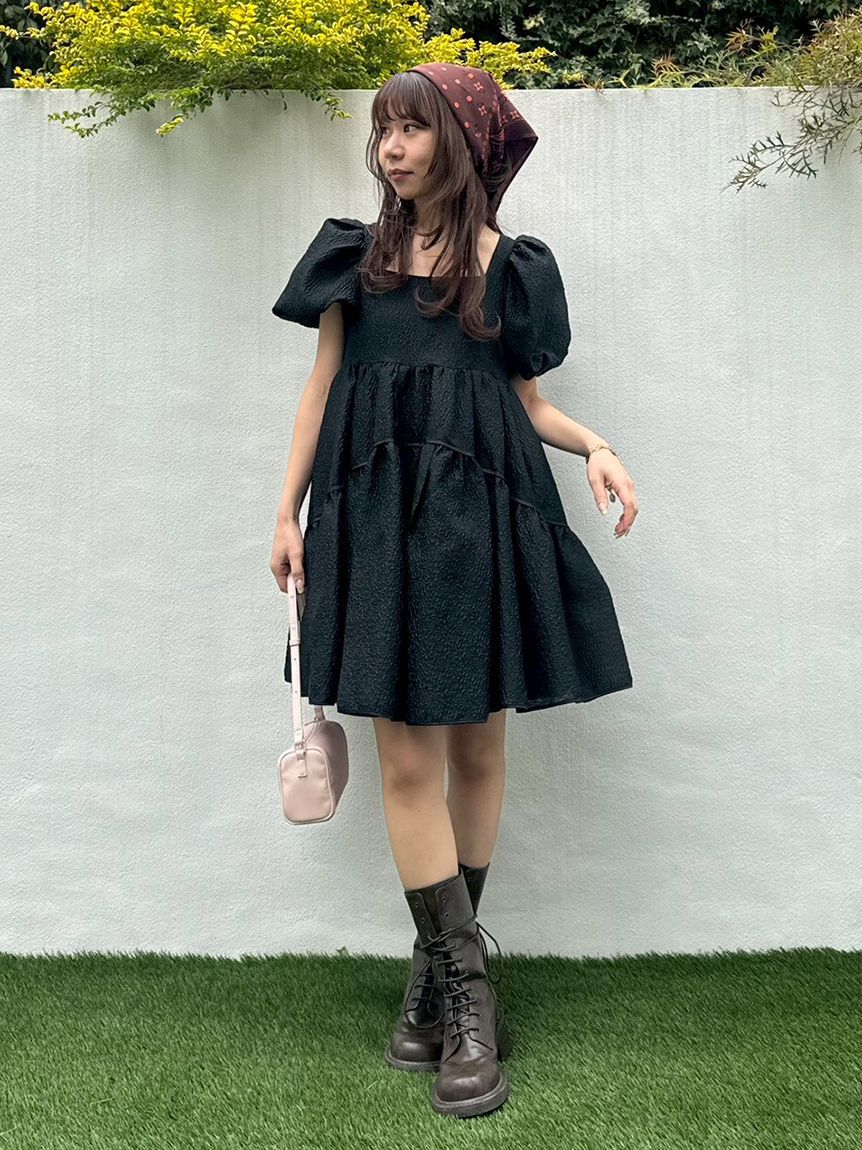 LILY BROWN「ペイズリードットスカーフ」|バンダナ・スカーフ|