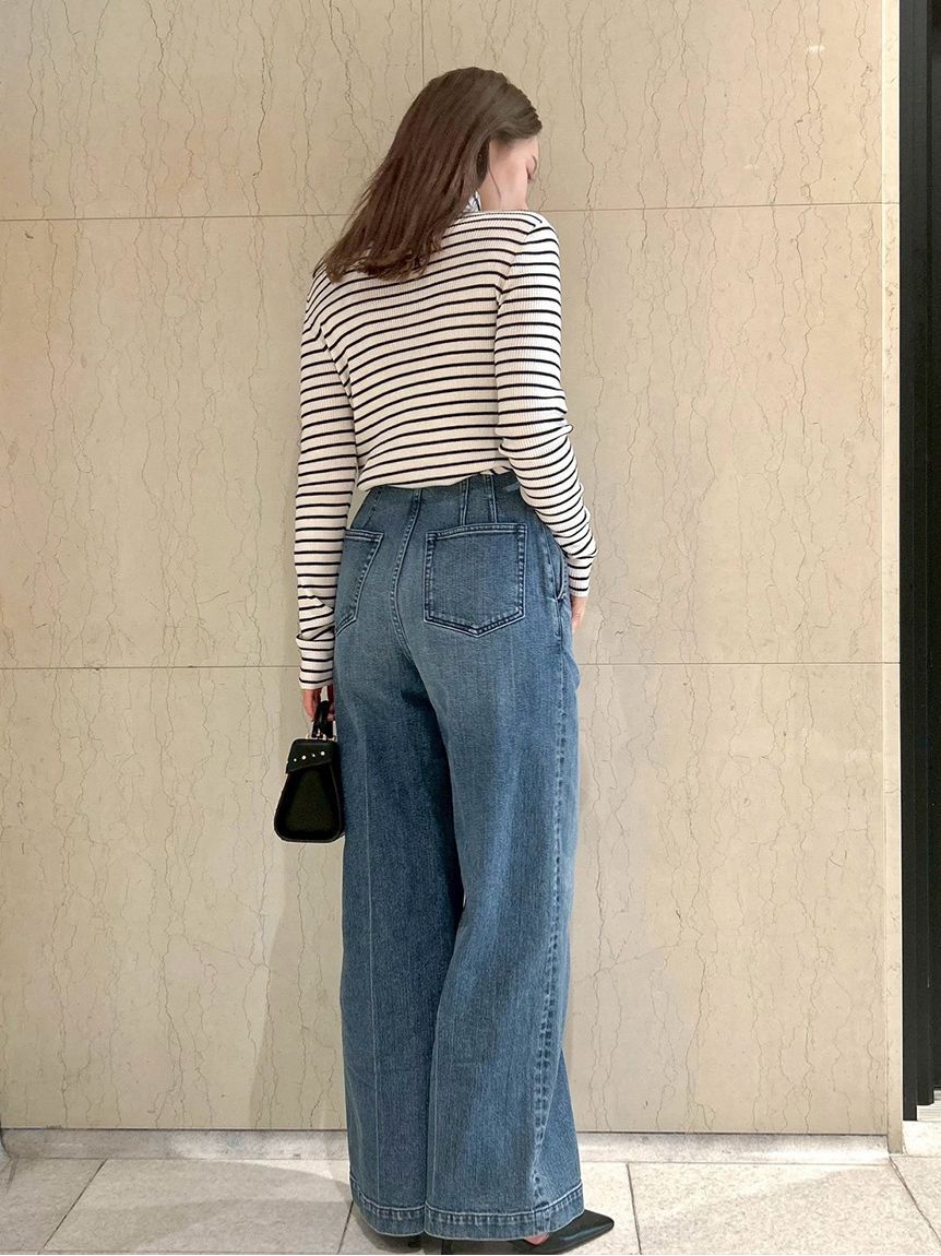 CELFORD「オーガニックコットンストレートデニム」|デニム|