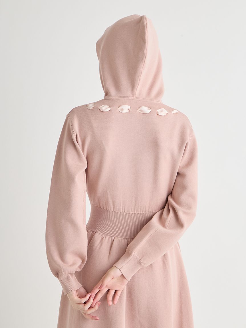 CELFORD「フードニットワンピース」|ワンピース|