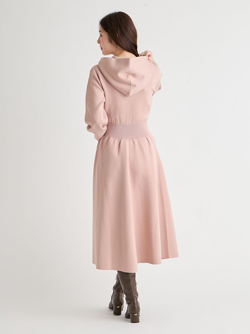 CELFORD「フードニットワンピース」|ワンピース|