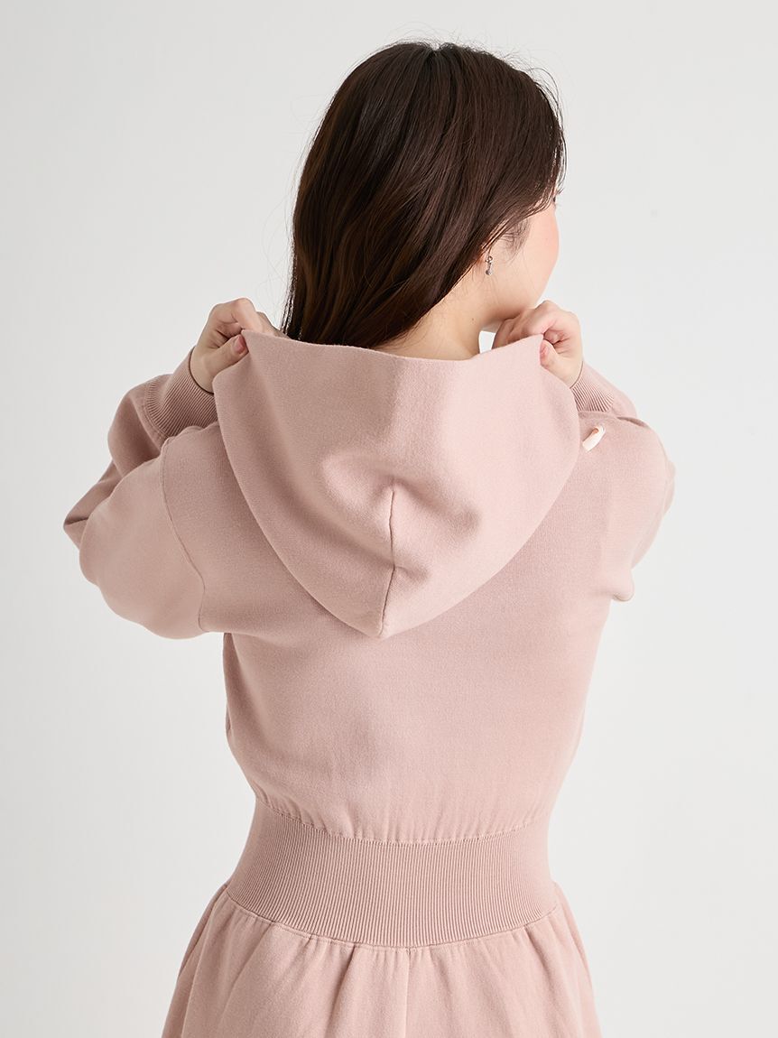 CELFORD「フードニットワンピース」|ワンピース|