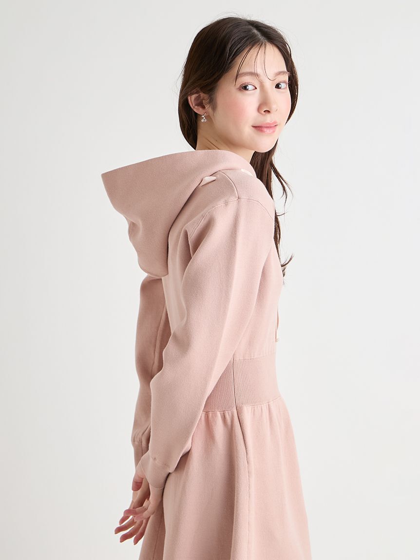 CELFORD「フードニットワンピース」|ワンピース|