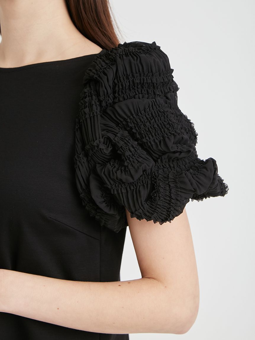 CELFORD「【洗える】タックバルーンスリーブカットソー」|Tシャツ・カットソー|