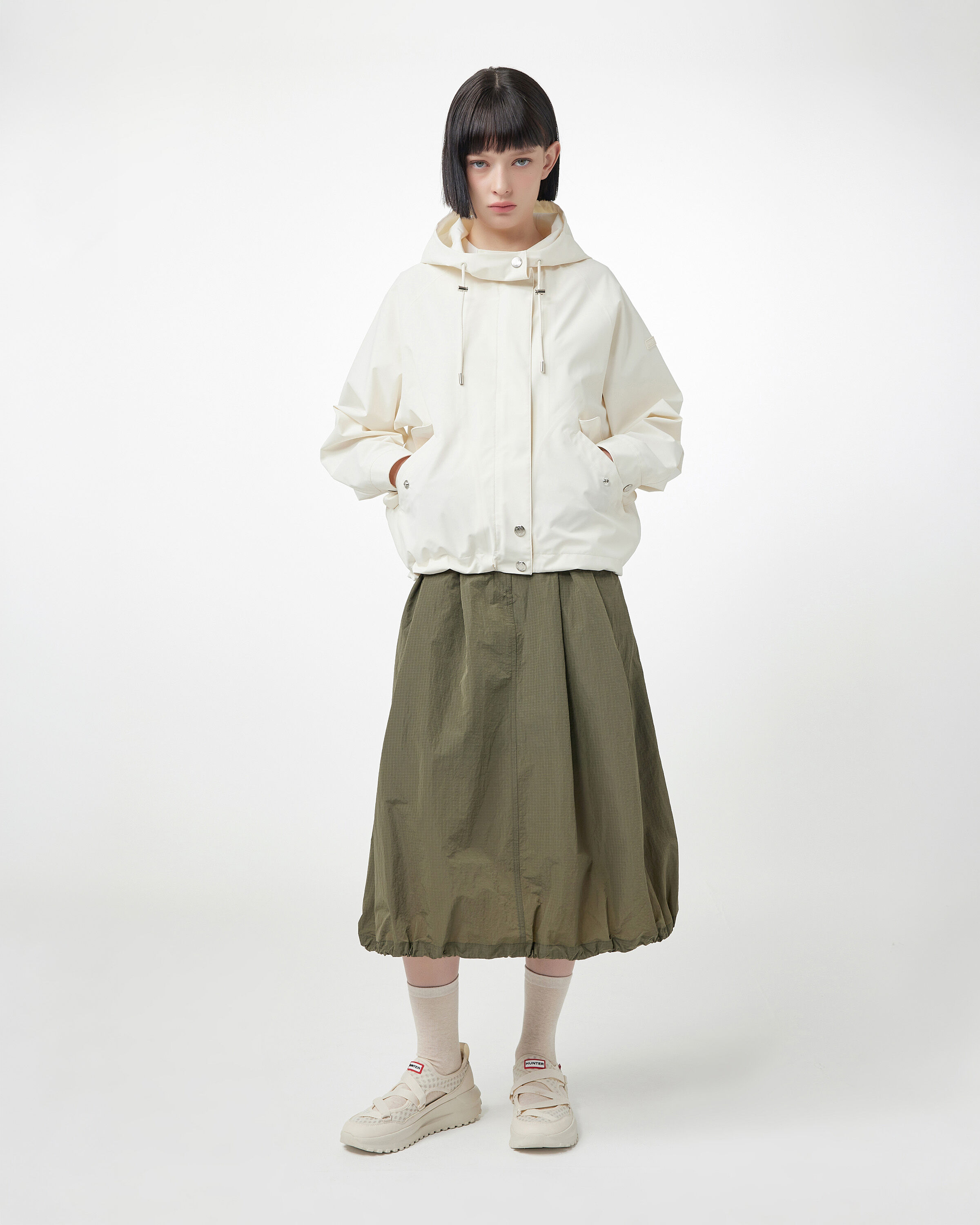 HUNTER「レディース トラベル フロー メリー ジェーン トレーナー」|スニーカー|