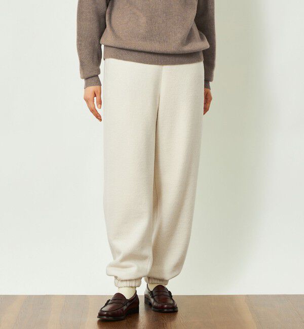 MACKINTOSH PHILOSOPHY「GREY LABEL ウールブークレイージーパンツ」|その他|オフホワイト